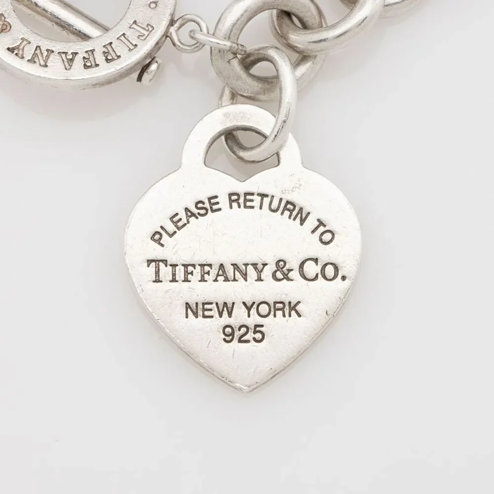 Tiffany & Co. Sterling Silver Return to Tiffany Heart Tag Toggle Bracelet - Picture 3 of 3